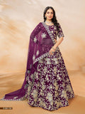 Art Silk Lehenga Choli Set with Net Dupatta, Wedding Party Wear Ethnic Outfit