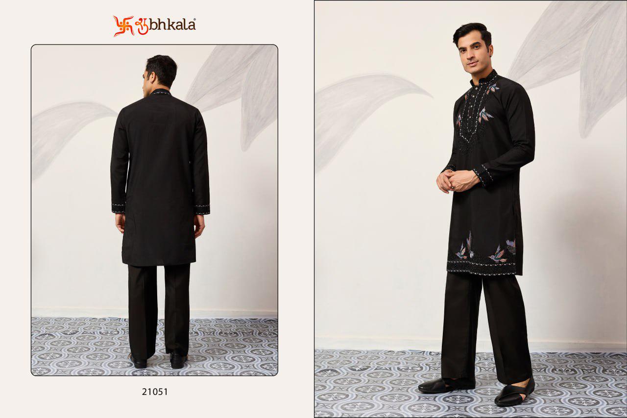 Men's Viscose Silk Kurta Set with Dupatta and Pant, Festive Ethnic Wear
