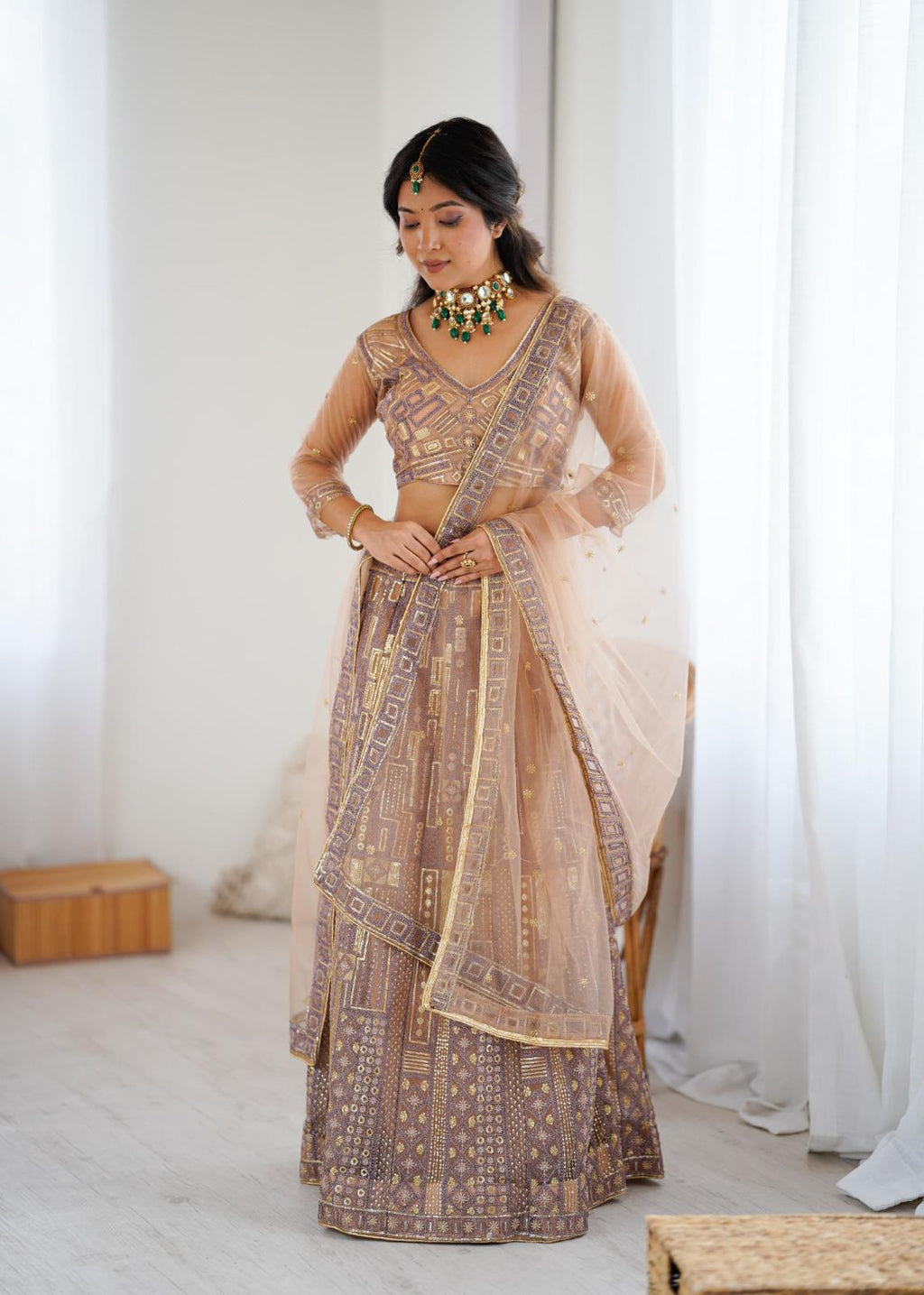 Elegant Designer Lehenga Choli Set for Special Occasions