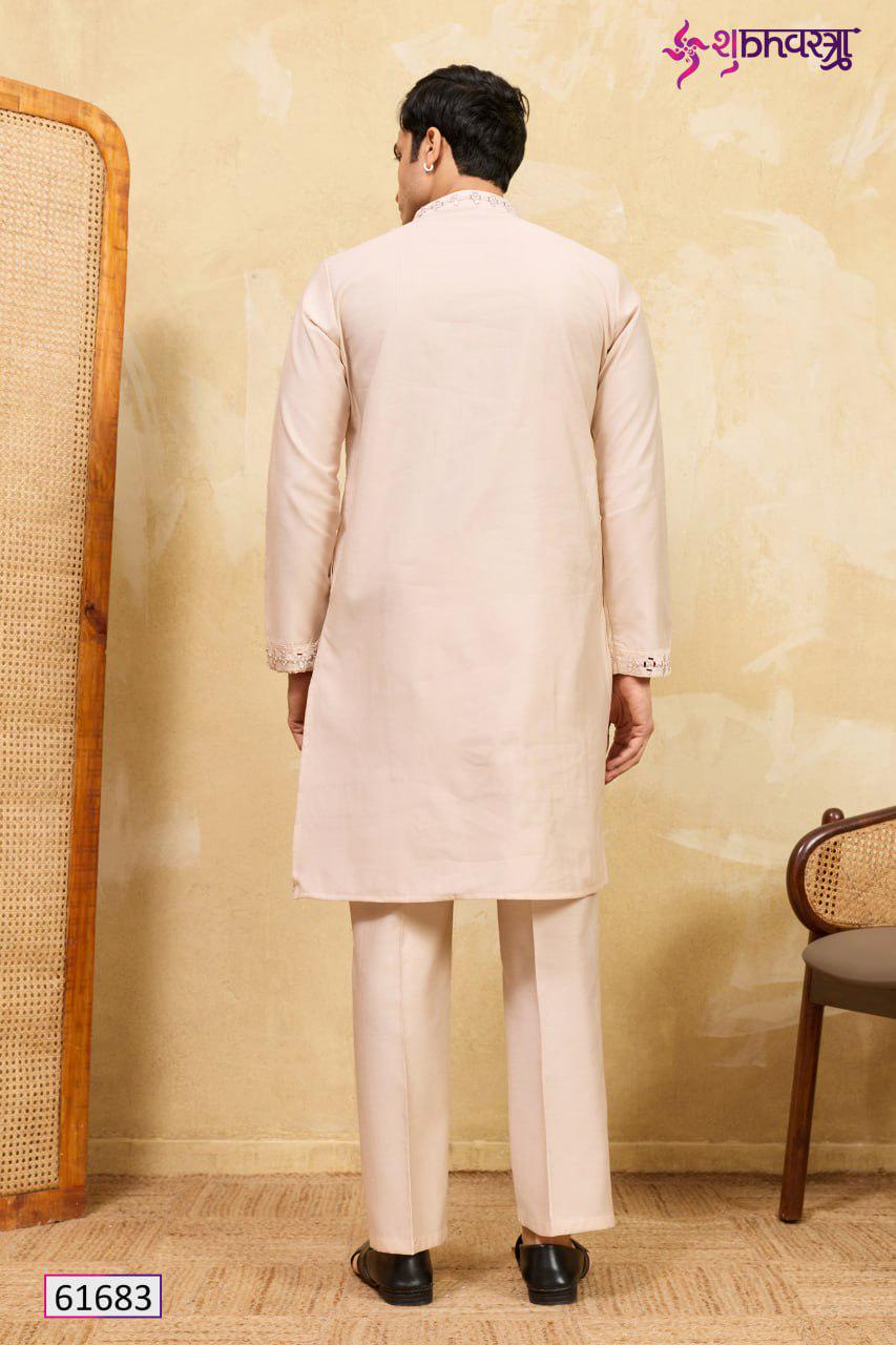 Viscose Silk Embroidered Kurta Set, Multi Thread Sequins Work, Indian Ethnic Wear