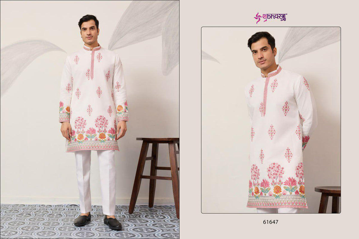 Elegant Kurta Pant Set – Effortless Elegance in Viscose Silk