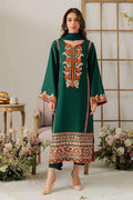 Printed Cotton Blend Kurta Set with Crepe Pants & Chiffon Dupatta | 3 Piece Ethnic Suit