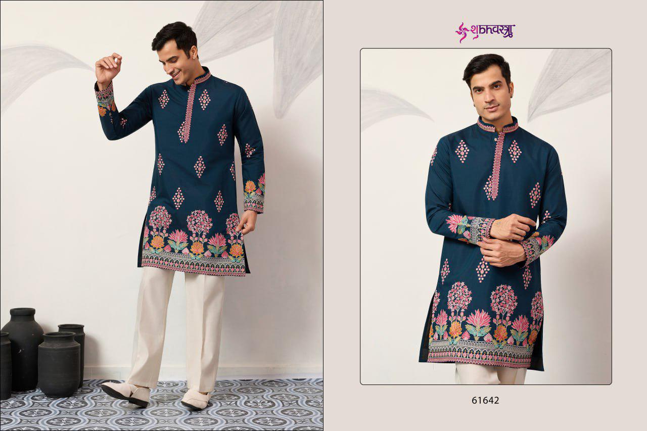 Elegant Kurta Pant Set – Effortless Elegance in Viscose Silk
