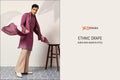 Men's Viscose Silk Kurta Set with Dupatta and Pant, Festive Ethnic Wear