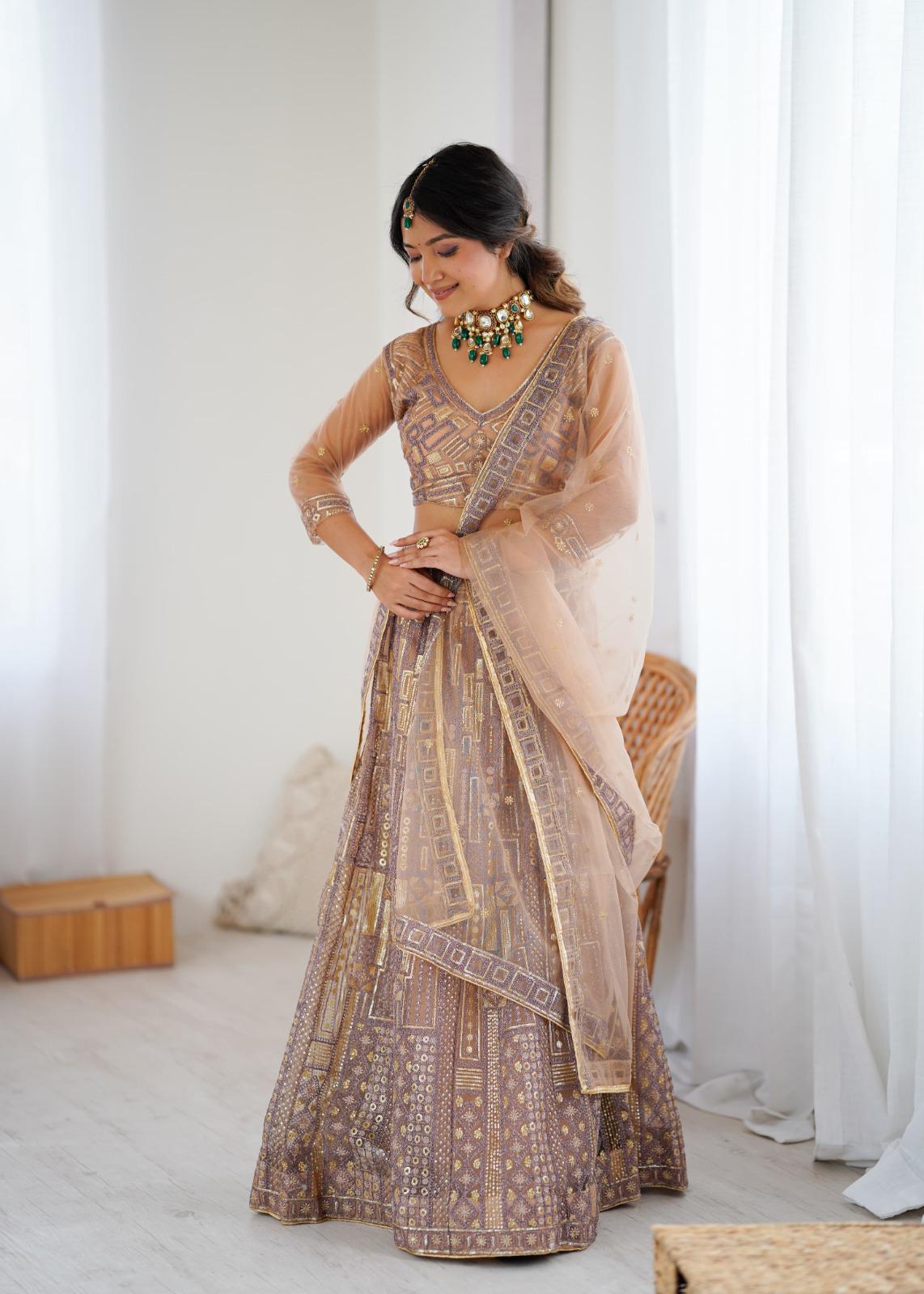 Elegant Designer Lehenga Choli Set for Special Occasions