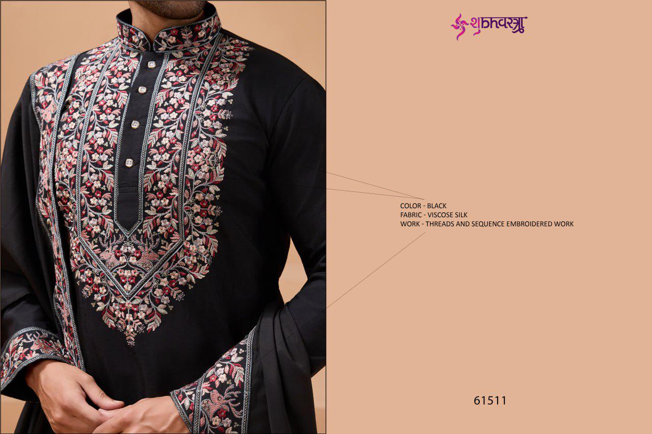 Elegant Viscose Silk Kurta Set with Dupatta & Pant