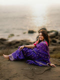 Crepe Silk Saree, Jacquard Jari Butti Work, Rich Pallu, Festive Wedding Saree