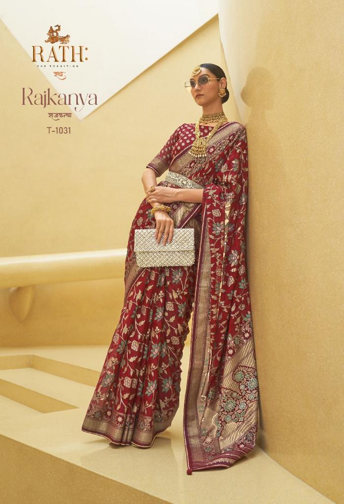 Soft Organza Foil Print Brasso Saree, Designer Festive Party Wear Saree