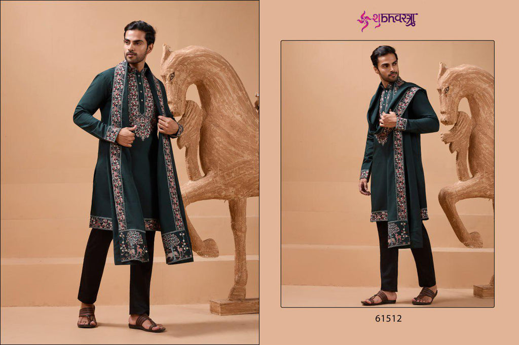 Elegant Viscose Silk Kurta Set with Dupatta & Pant