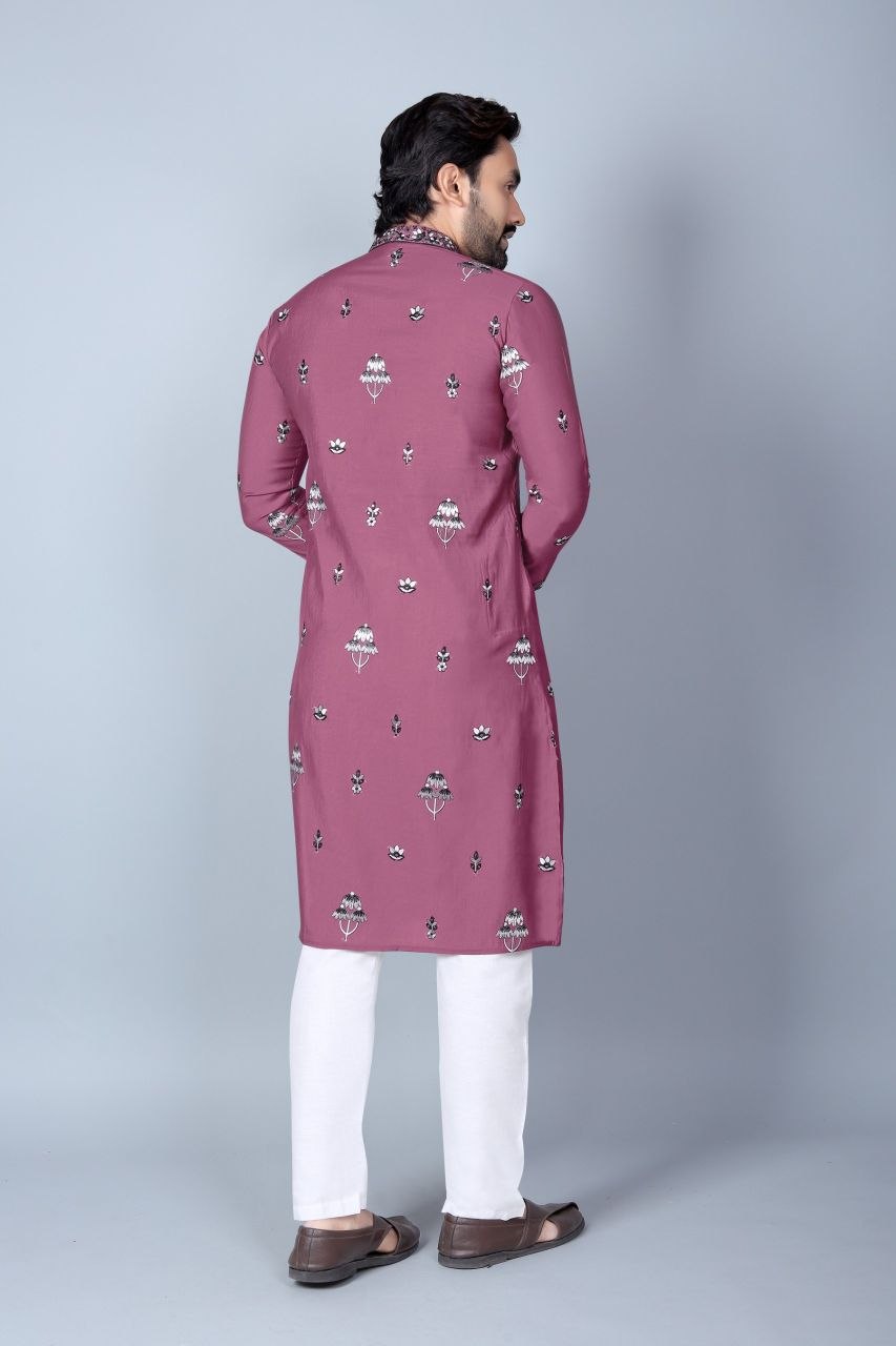 Men's Cotton Silk Kurta Pajama Set | Premium Traditional Indian Ethnic Wear | Festive Wedding Kurta | Soft Cotton Silk Outfit | M to XXL