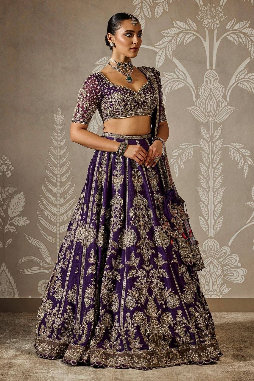 Designer Faux Georgette Lehenga Choli Set | Sequins Zari Pearl Work, Festive Wear