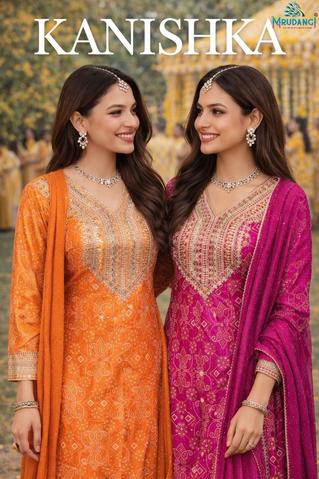 Embroidered Chinon Silk Palazzo Set with Viscose Dupatta, Festive Ethnic Outfit