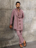 Japanese Fabric Kurta Pant Set | Thread Sequin Embroidered Ethnic Festive Outfit