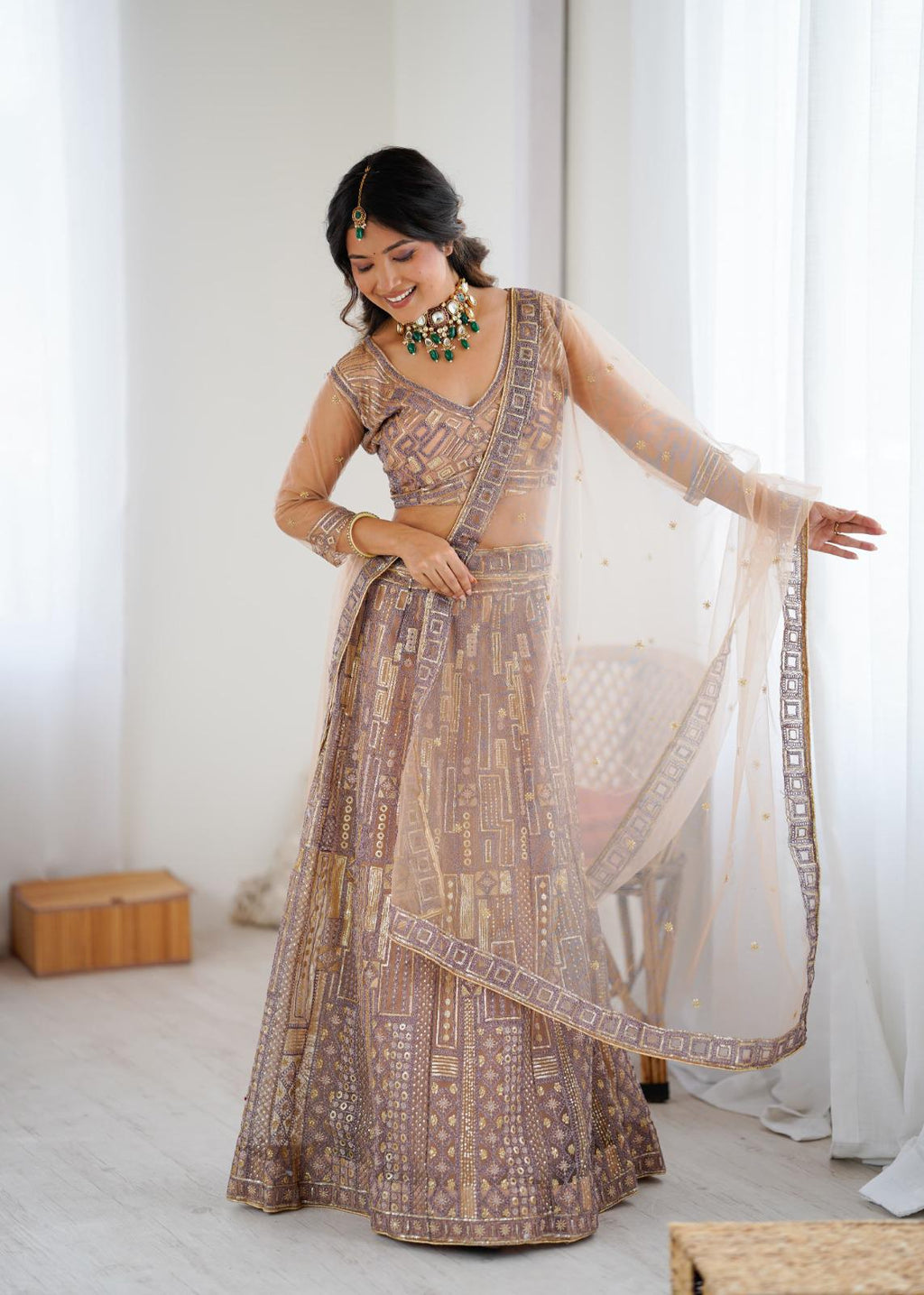 Elegant Designer Lehenga Choli Set for Special Occasions