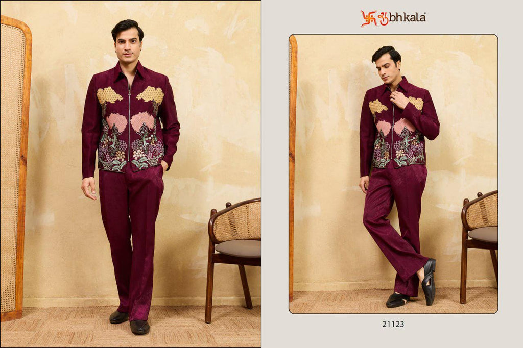 Velvet Jacket and Pant Set | Ethnic Festive Outfit, Party Wear Co-Ord