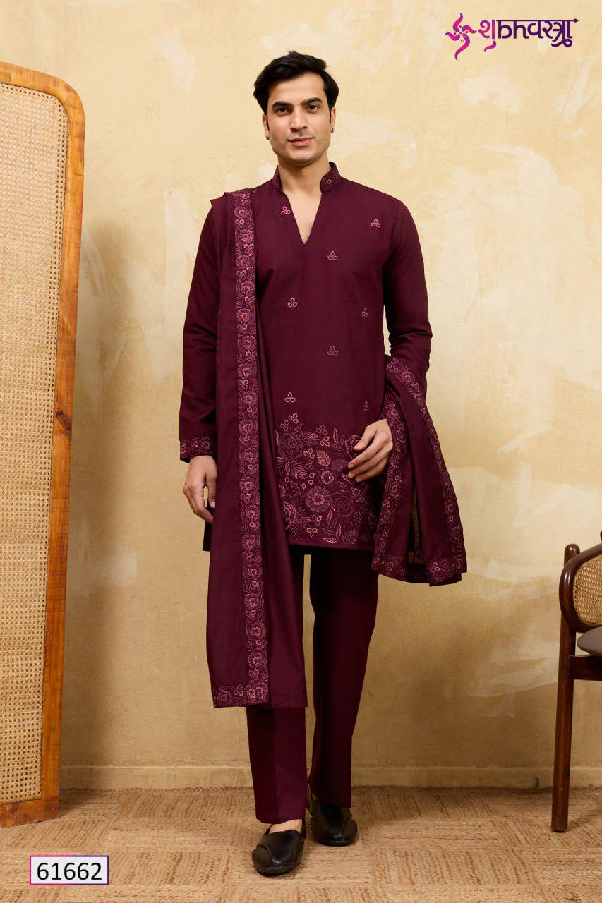Viscose Silk Kurta Dupatta Set | Women's Festive Ethnic Embroidery (M-XXL)