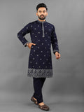 Men's Roman Silk Kurta Pajama Set | Pushpa Designer Ethnic Wear, Festive Indian Outfit