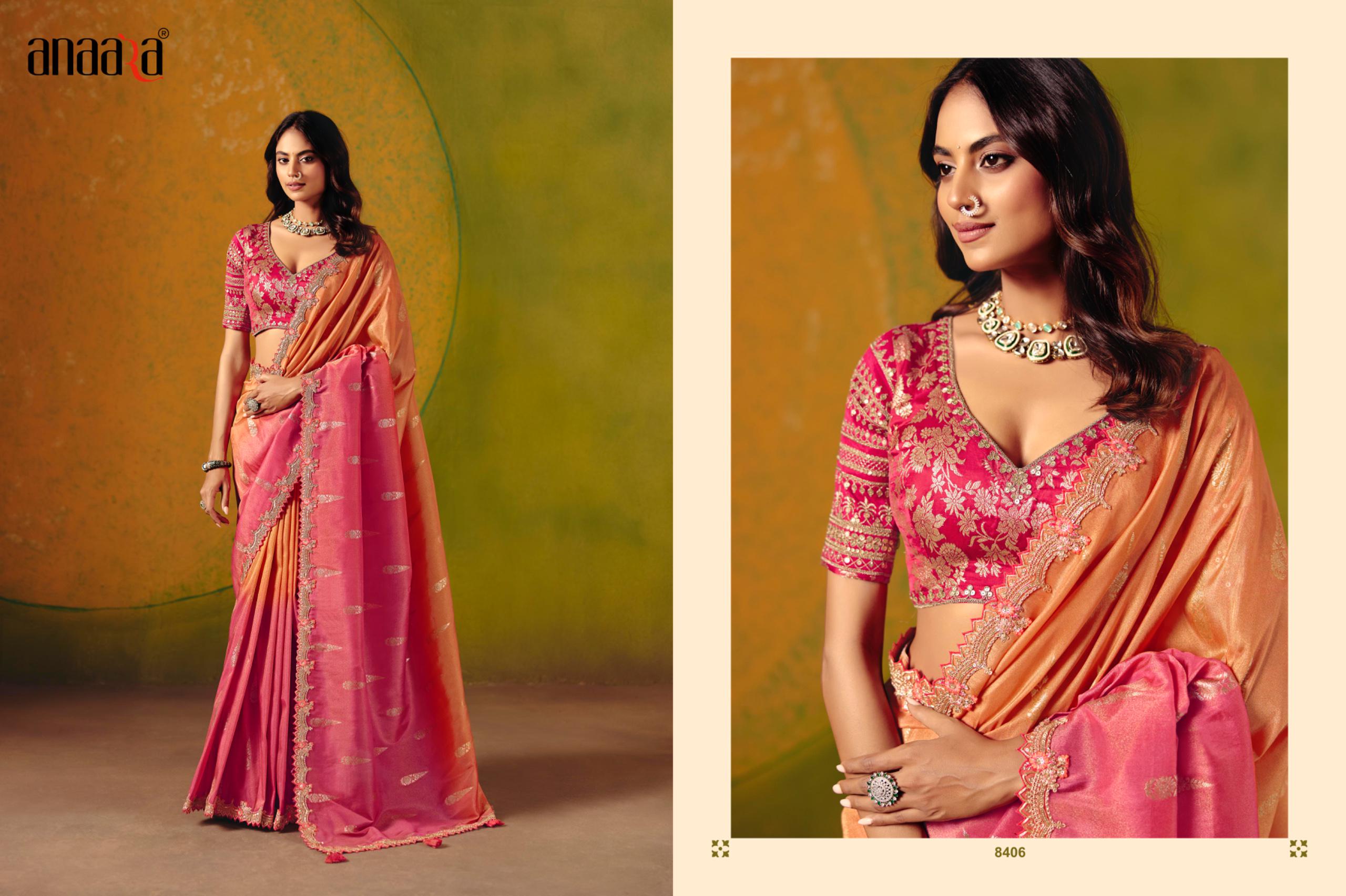 Elegant Pastel Designer Saree with Rich Embroidery