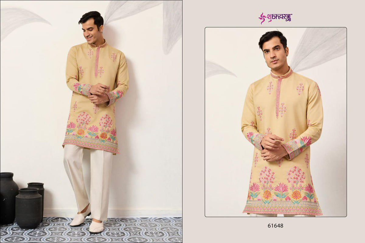 Elegant Kurta Pant Set – Effortless Elegance in Viscose Silk