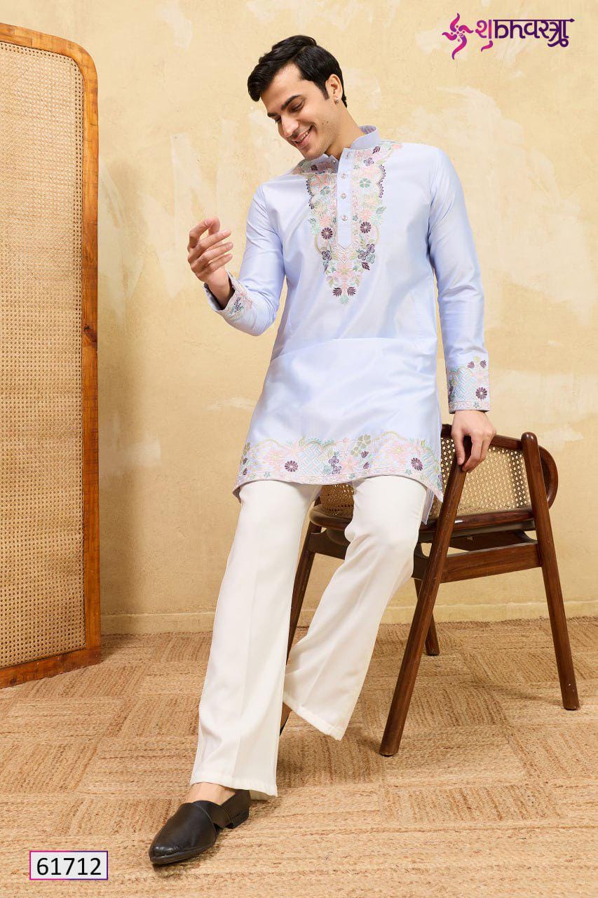 Viscose Silk Embroidered Outfit, Multi Thread Sequins Work Dress, Indian Ethnic Wear