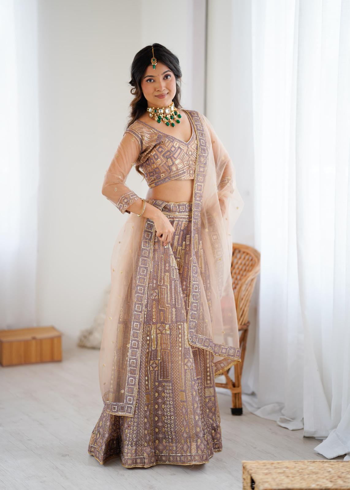 Elegant Designer Lehenga Choli Set for Special Occasions