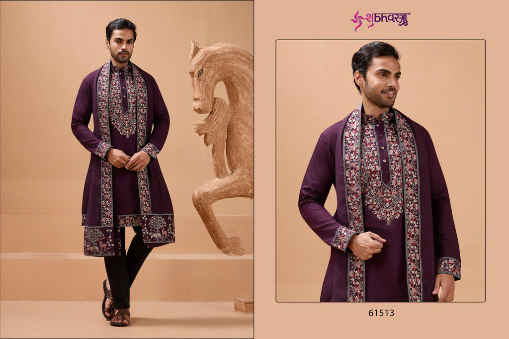 Elegant Viscose Silk Kurta Set with Dupatta & Pant