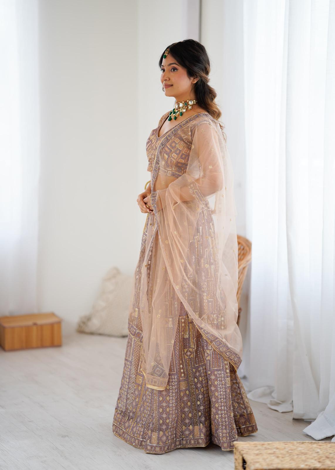Elegant Designer Lehenga Choli Set for Special Occasions