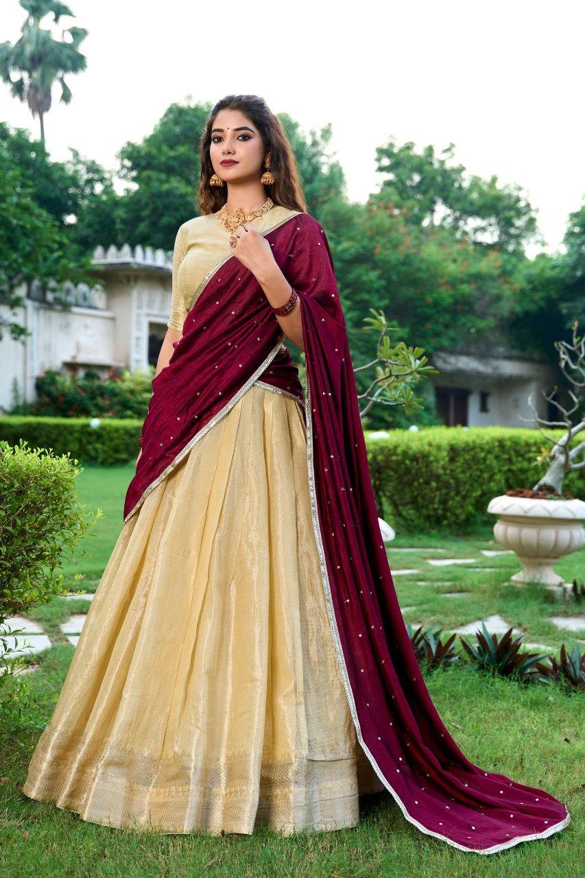 Kanchipuram Silk Lehenga Choli | Zari Weaving, 3.8M Flair, Indian Bridal Festive Wear
