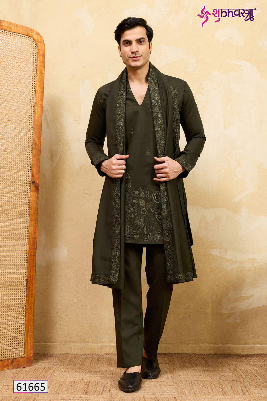 Viscose Silk Kurta Dupatta Set | Women's Festive Ethnic Embroidery (M-XXL)