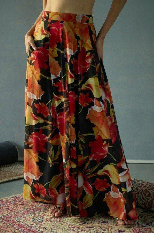 Digital Print Georgette Lehenga Choli Set | 5 Meter Flare Indian Festive Outfit (Ready-to-Wear)