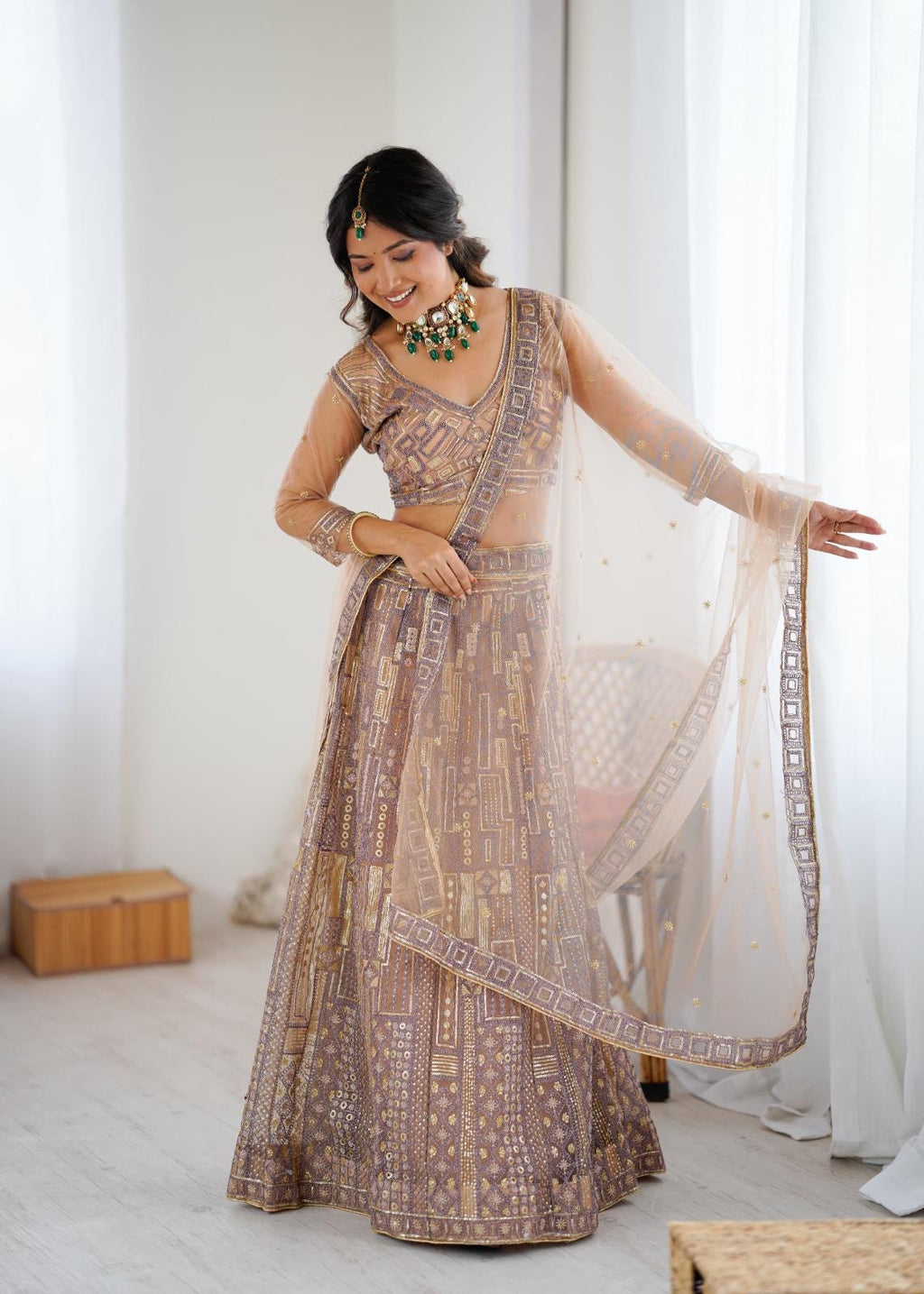 Elegant Designer Lehenga Choli Set for Special Occasions