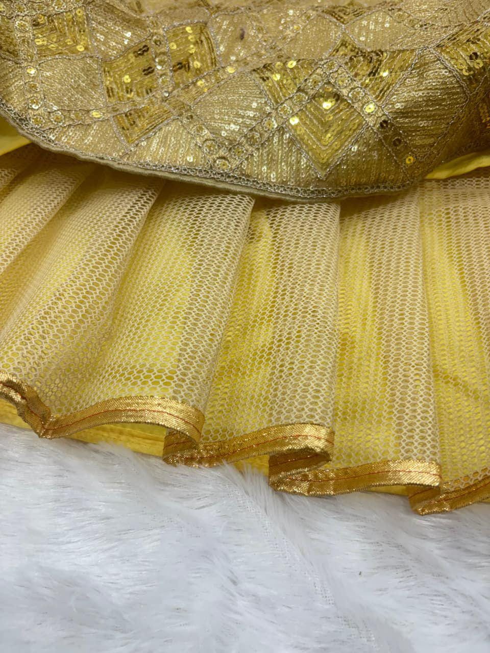 Butterfly Net Lehenga Choli Set, Heavy Embroidery, Sequins, Bridal Wedding Outfit