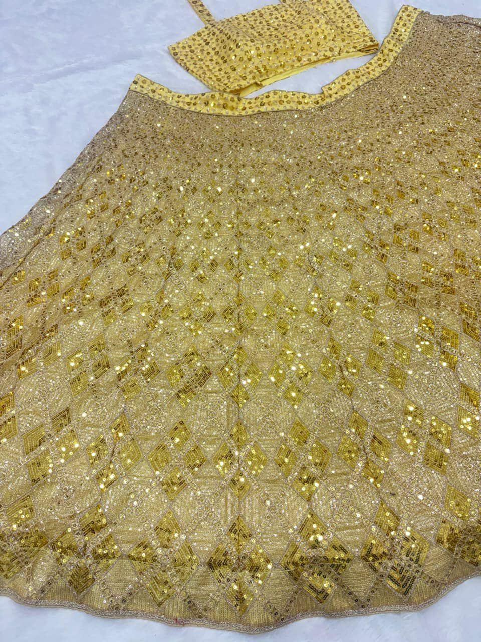 Butterfly Net Lehenga Choli Set, Heavy Embroidery, Sequins, Bridal Wedding Outfit