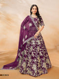 Art Silk Lehenga Choli Set with Net Dupatta, Wedding Party Wear Ethnic Outfit