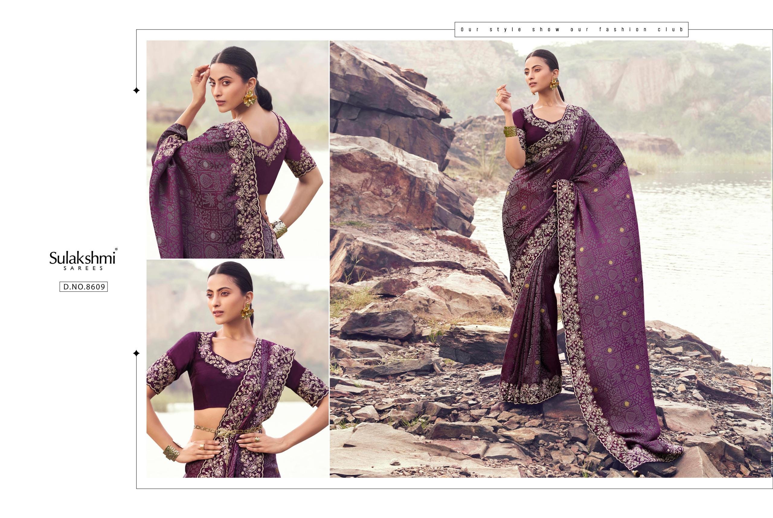 Pure/Tissue Silk Saree with Jacquard Work | Matching Blouse Piece | Wedding Festive Party Wea