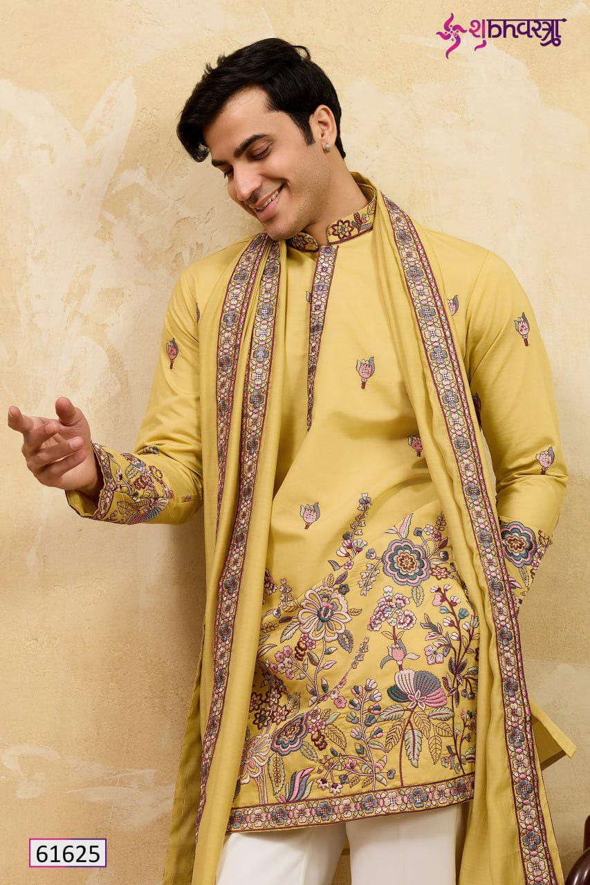Viscose Silk Kurta Dupatta Set | Women's Ethnic Festive Kurti Sizes M-XXL