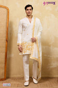 Viscose Silk Kurta Dupatta Set | Women's Festive Ethnic Embroidery (M-XXL)