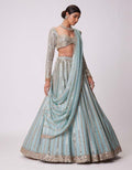 Rangoli Silk Lehenga Choli | Foil Mirror, Coding Work, Bridal Wedding Wear