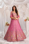 Fandy Lehenga Choli, Zari Sequin Embroidery, Semi-Stitched Wedding Guest Dress, Net Dupatta