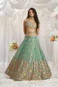 Fandy Lehenga Choli Set, Zari Sequin Embroidery, Net Dupatta, Wedding Designer Wear