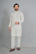 Men's Cotton Silk Kurta Pajama Set | Traditional Indian Ethnic Wear, Festive Occasion