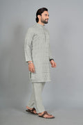 Men's Cotton Silk Kurta Pajama Set | Traditional Indian Ethnic Wear, Festive Outfit